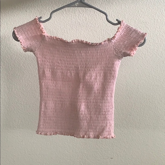 Off the Shoulder Crop Top - Picture 2 of 3